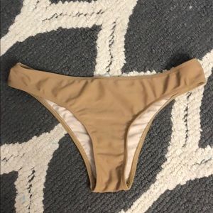 Tan bikini bottoms